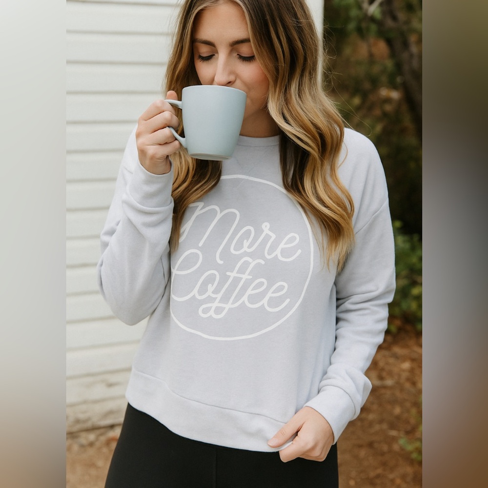 Women's Light Blue/Gray‎ Sweatshirt